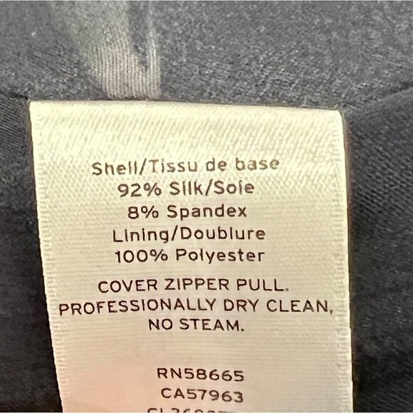 CLASSIQUES ENTIER Paradise print silk v-neck dress Women's Size12 NWT - Picture 12 of 12